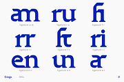 Eriega | Modern Tech Display, a Serif Font by Aluyeah Studio (Thumbnail 11 of 16)