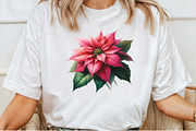 Pink Christmas Clipart PNG, an Illustration by Pixels.Craft (Thumbnail 5 of 7)