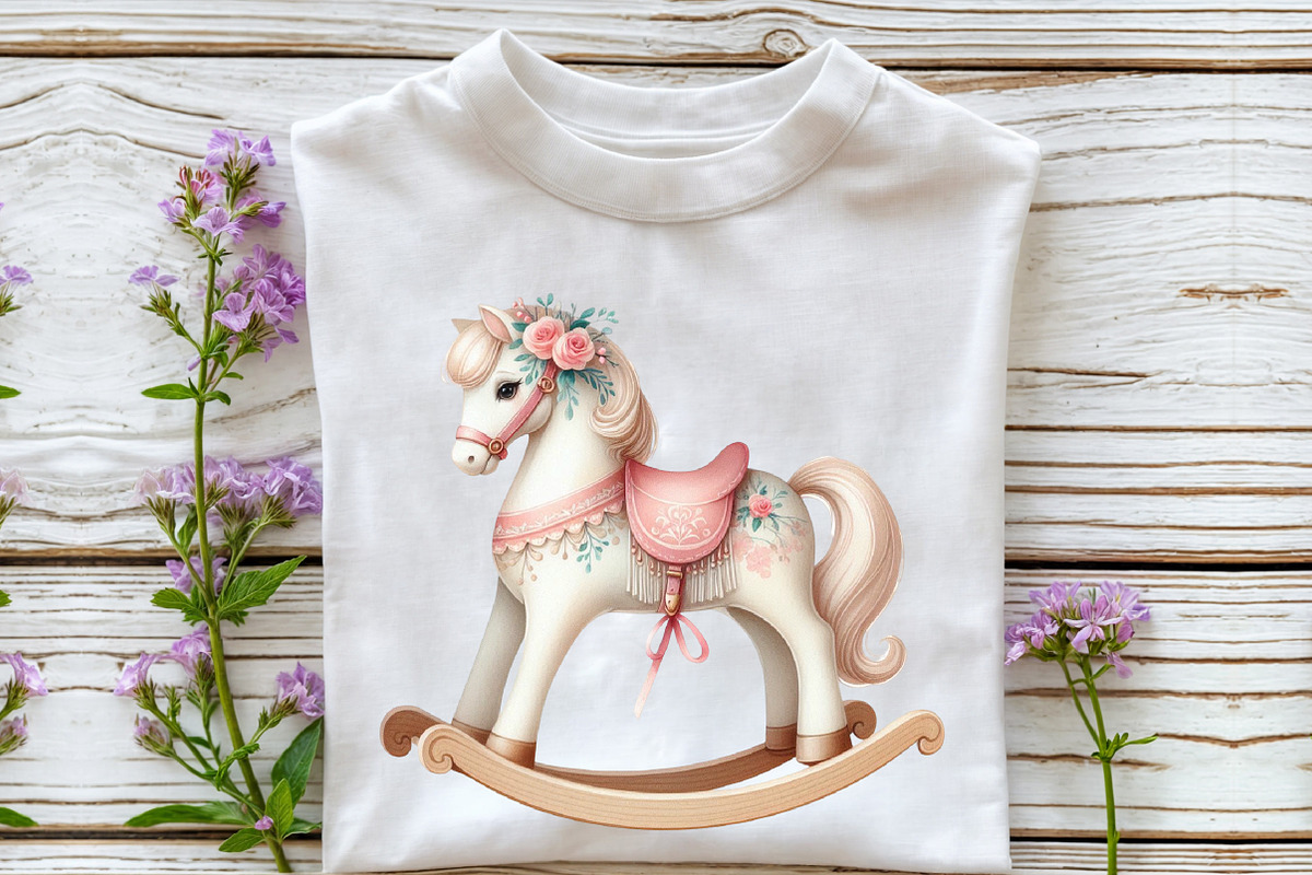 Blush Pink Ivory Baby Nursery Clipar, an Illustration by Rose Art (Photo 4 of 7)
