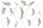 Eucalyptus Watercolor Illustrations, a Decorative Illustration by DioFlow (Thumbnail 9 of 11)