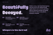 Oblq BoldRot | Horror Display Font, a Sans Serif Font by Oblique Foundry (Thumbnail 2 of 15)