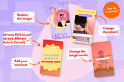 Bright Instagram Story Templates, a Social Media Template by Kurly Creative (Thumbnail 3 of 11)