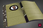 Green Vinyl Funeral Program Template, a Brochure Template by loswl (Thumbnail 2 of 7)