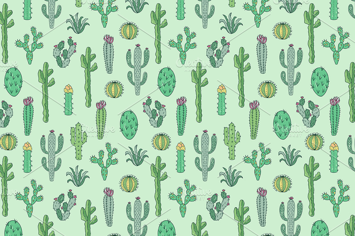 Cactus collection, an Illustration by Redchocolate (Photo 4 of 6)