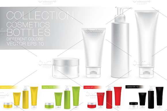 Packaging containers in color preview 6