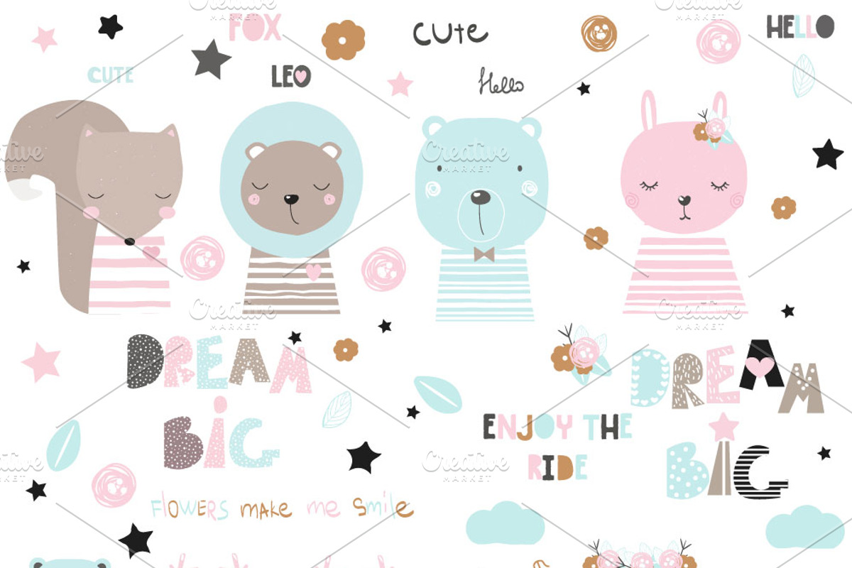 Pastel dreams, an Animal Illustration by Viktoria Siarova (Photo 3 of 7)