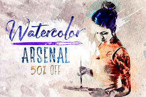 Watercolor Arsenal - 50% Off!