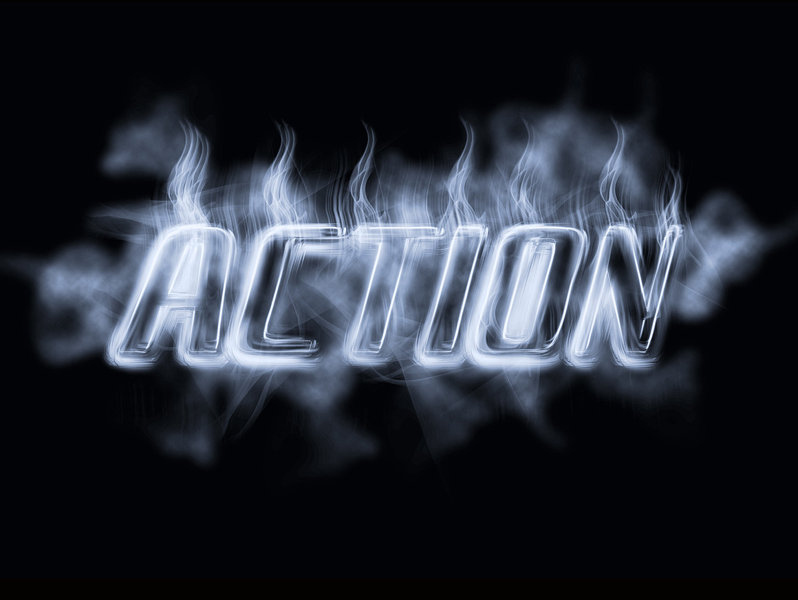 Smoke Text Effect Plugin, an Action Add-On by MRI STUDIO (Photo 5 of 15)