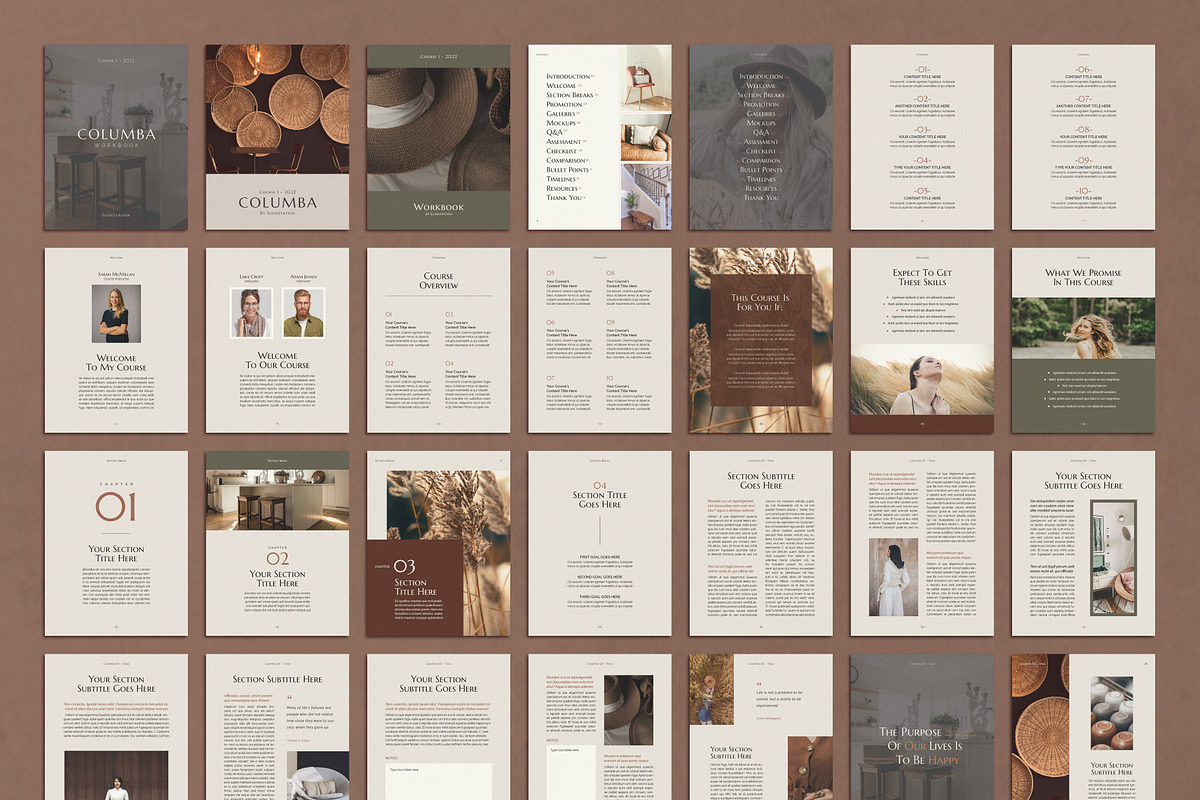 Columba Workbook Creator, a Magazine Template by SlideStation (Photo 13 of 13)