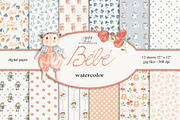 Bébé paper, an Illustration by patriziamoscone (Thumbnail 1 of 5)