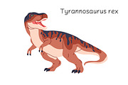 Dinosaurs, big ancient animals set, an Animal Illustration by PaperTrident (Thumbnail 2 of 19)