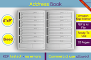 Address Book • KDP Interior, a Templates & Theme by HyeRi (Thumbnail 1 of 4)