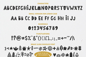 DECORATIVE FONT BUNDLE : 4 In 1