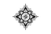 Ornamental Compass Rose SVG Bundle, an Illustration by Gaye Art (Thumbnail 2 of 31)