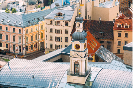 Riga, Latvia. Close Up Of Clock, an Architecture Photo by Our Amazing World
