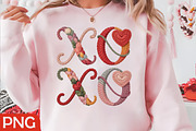 Romantic Faux Crochet XOXO Design, an Illustration by RobertsArt (Thumbnail 2 of 4)