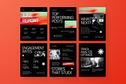Analytics Report Instagram Post, a Social Media Template by Annora Studio (Thumbnail 2 of 6)