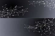 8 Blockchain Backgrounds Set 5, a Texture Graphic by karetniy (Thumbnail 2 of 5)