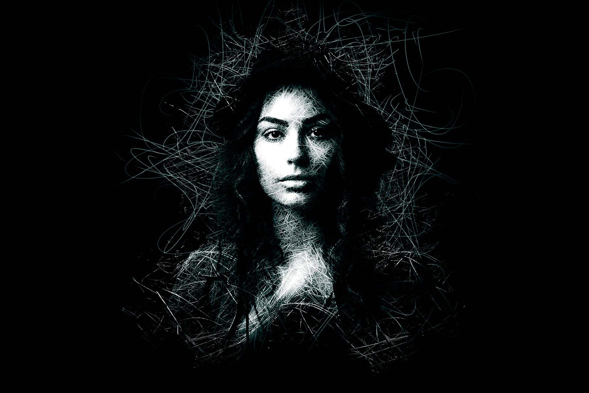 Pencil Scribble Art Photoshop Action, an Action Add-On by MRI STUDIO (Photo 5 of 10)