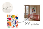 BUNDLE Frame Mockups ISO DIN A ratio, a Household Mockup by MOAROShop (Thumbnail 3 of 9)