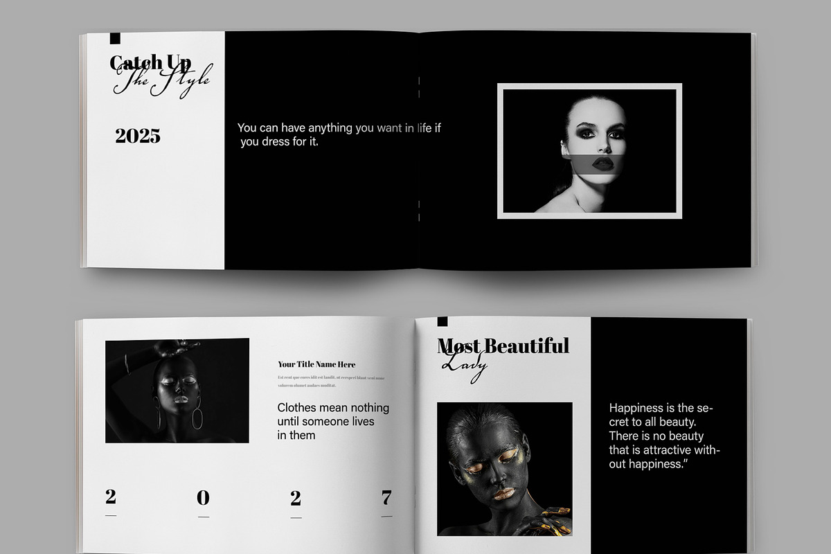Lookbook Landscape Template, a Magazine Template by ContestDesign (Photo 5 of 5)