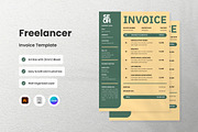 3 Set Freelancer Invoice Template V2, a Print Template by twinstd (Thumbnail 3 of 3)