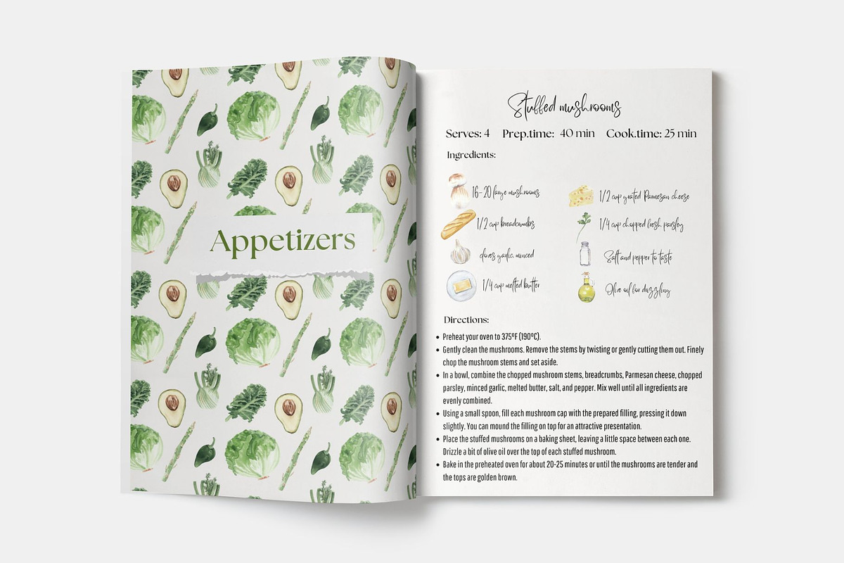 Cook book Canva template, a Magazine Template by Visual Animal (Photo 7 of 11)