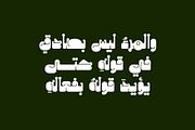 Salasah - Arabic Font, a Script Font by Mostafa El Abasiry (Thumbnail 15 of 15)