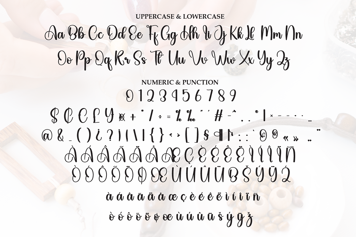 Handmade | Script Font, a Handwritten Font by Scratchones (Photo 6 of 9)