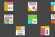 Abstract Square Titles for DaVinci, a Templates & Theme by 2dfx (Thumbnail 1 of 2)