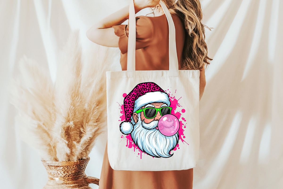 Funny Pink Santa Face Png, an Illustration by Designworld (Photo 5 of 5)