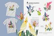 Tropical tiger, animals, leaves, an Animal Illustration by ARTMIRU (Thumbnail 11 of 14)