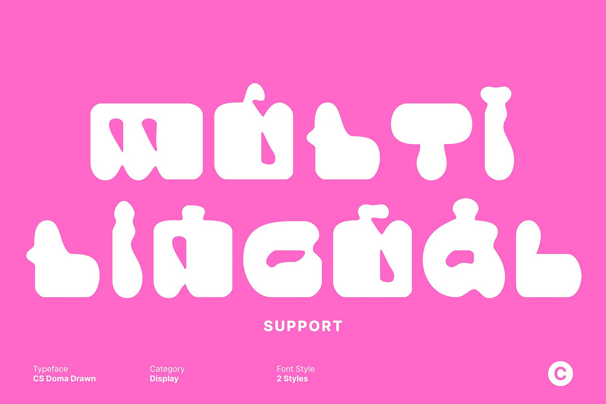 CS Doma Drawn, a Sans Serif Font by Craft Supply Co. (Photo 7 of 8)
