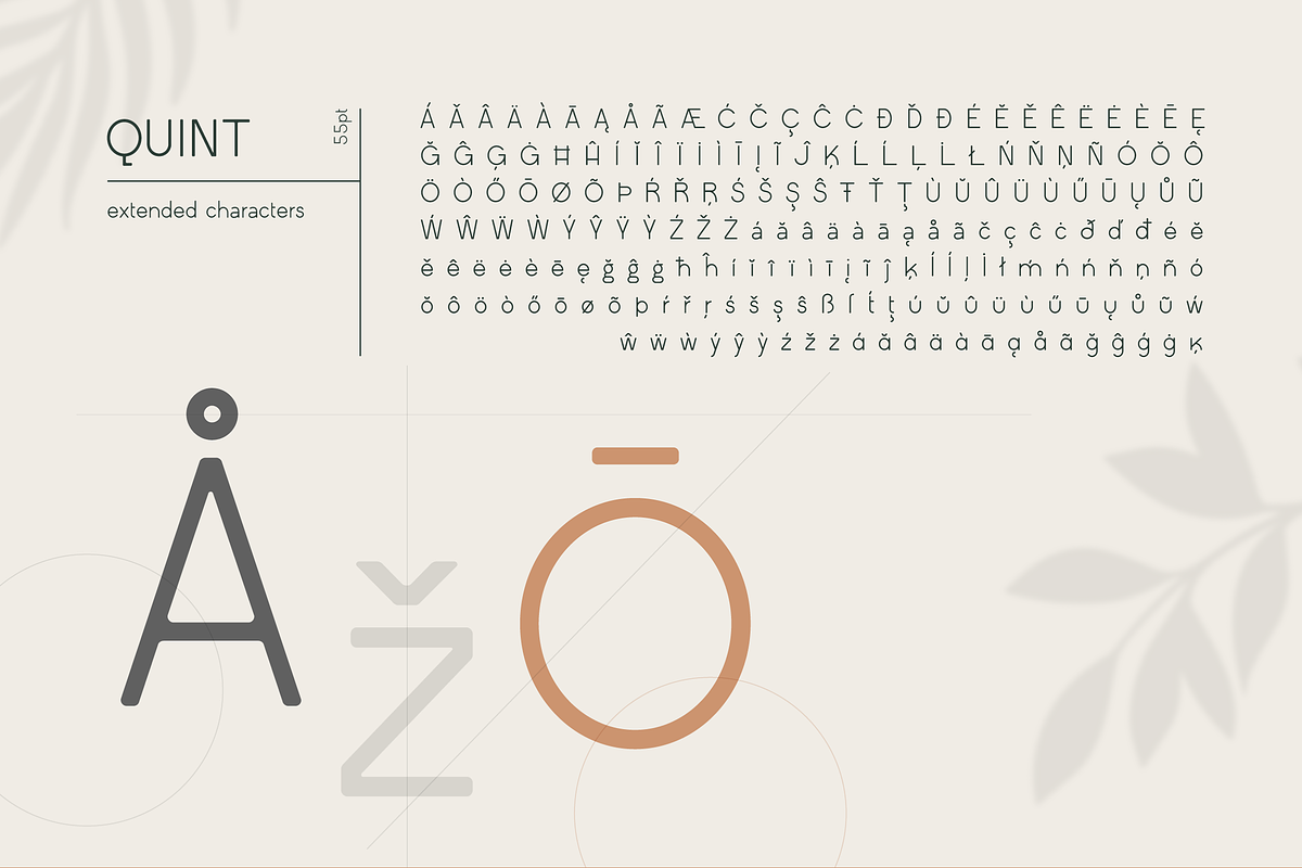Quint Extended Font, a Sans Serif Font by Wild Ones (Photo 9 of 10)