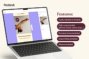 Flodesk Wellness Email Templates, an Email Template by Luna Studio (Thumbnail 2 of 6)