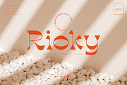 Rioky | Modern Classic, a Serif Font by Muntab_Art (Thumbnail 1 of 9)