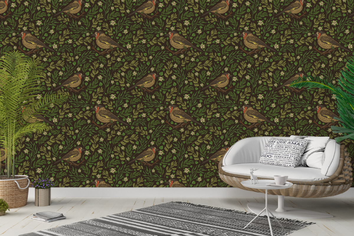 Small Urban Birds patterns, a Pattern Graphic by Piñata (Photo 5 of 13)