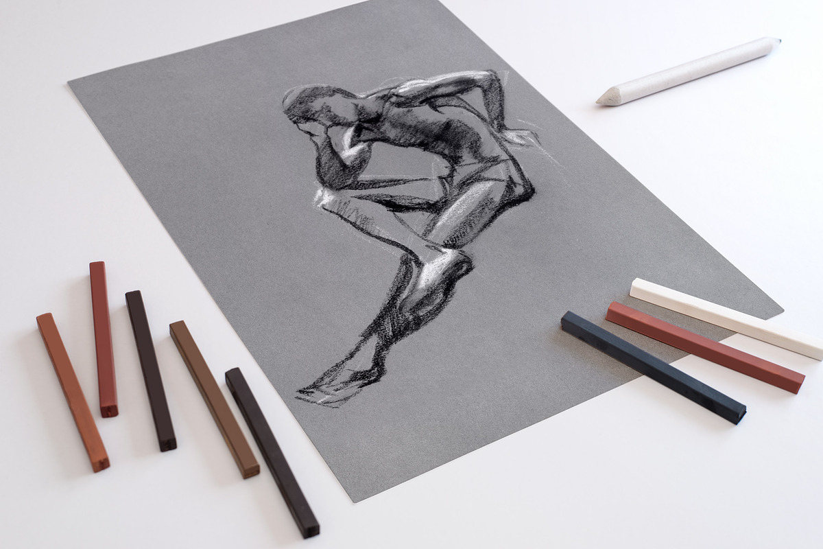 Artist and creative mockup set, a Pens & Pencil Mockup by INTERARTIVITY (Photo 2 of 25)