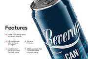 500ml Classic Can Mockup | ANIMATED, a Packaging Mockup by AY Mock-Ups (Thumbnail 6 of 15)