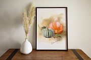 Pumpkin harvest - autumn clipart, an Illustration by Vasmila (Thumbnail 4 of 15)