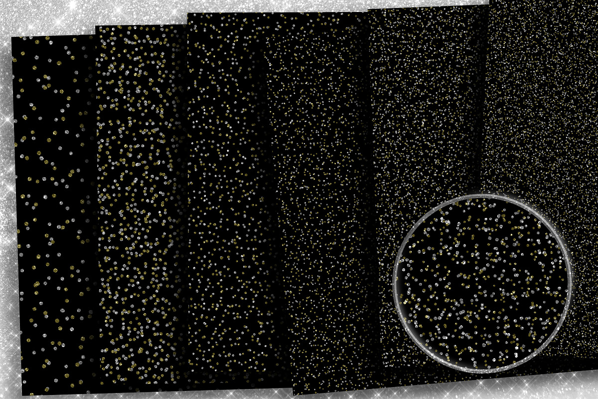 Glitterized Black, a Texture Graphic by Julie Campbell (Photo 6 of 10)