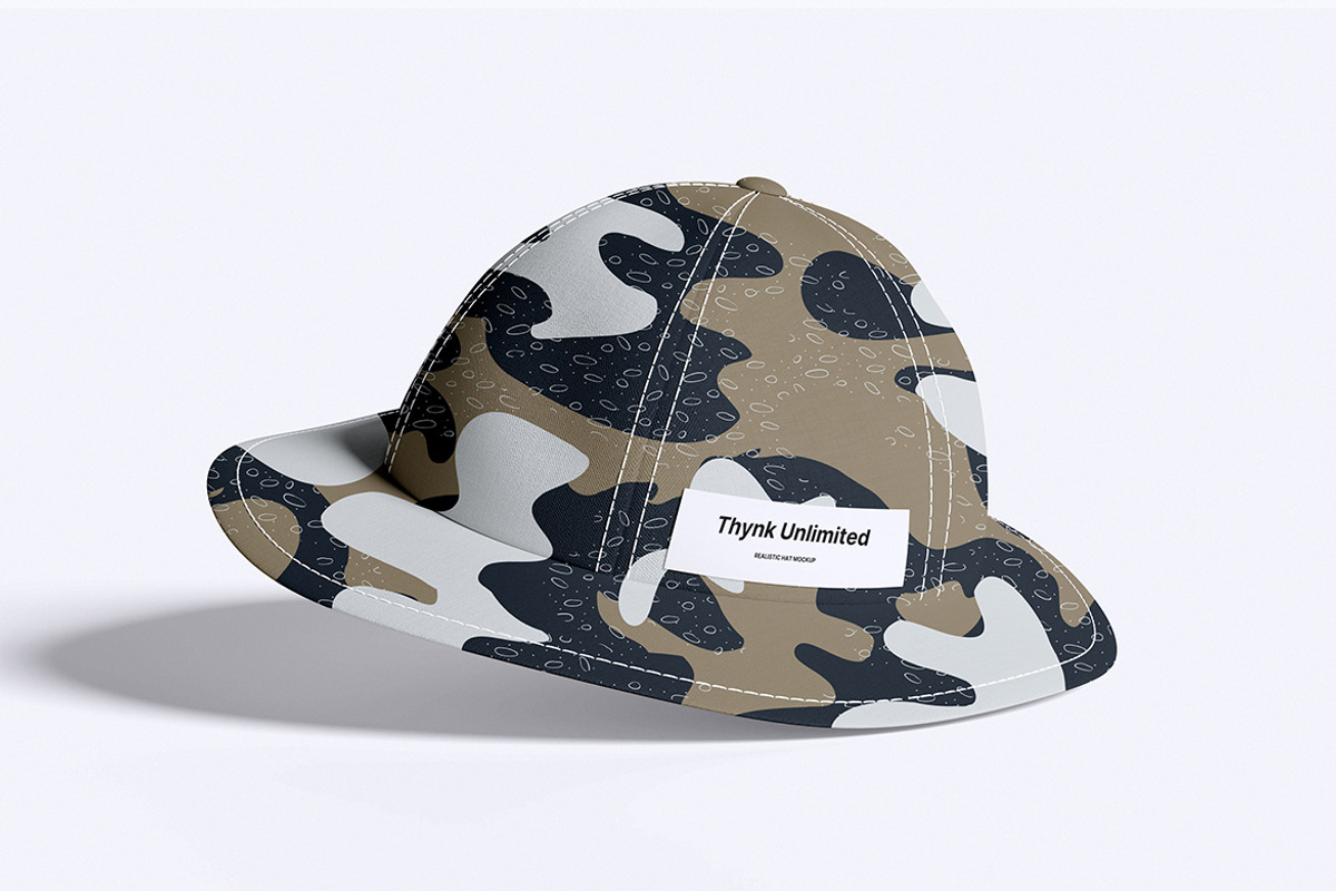 REALISTIC HAT  MOCKUP, an Apparel Mockup by HanaSaka_Studio (Photo 5 of 5)