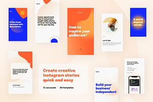 168 Creative Instagram Templates