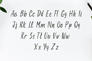 Aharon Handwritten Brush Font, a Font by Creativetacos (Thumbnail 2 of 5)