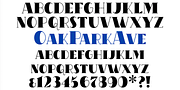 OakPark, a Handwritten Font by Ingrimayne Type (Thumbnail 7 of 9)