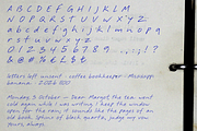 It's October 3rd - Real Pen font, a Handwritten Font by Lilithcollageart (Thumbnail 8 of 11)