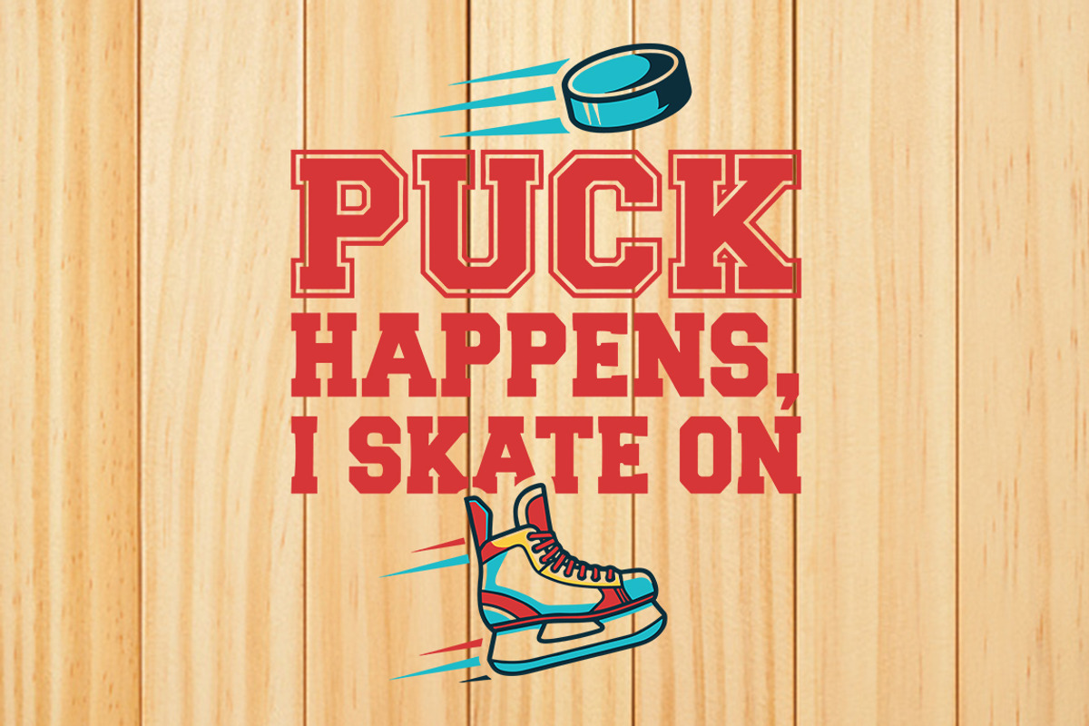 Hockey T-Shirt Design Graphic, an Object Graphic by balal (Photo 2 of 3)