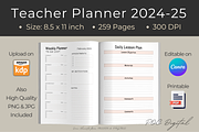 2024-2025 Academic Teacher Planner, a Print Template by POC Digital (Thumbnail 9 of 10)