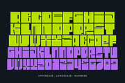 Heavy Block - A Chunky Display Font, a Sans Serif Font by Ainun Jinan (Thumbnail 8 of 10)