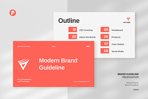 Brand Guidelines Canva Presentation